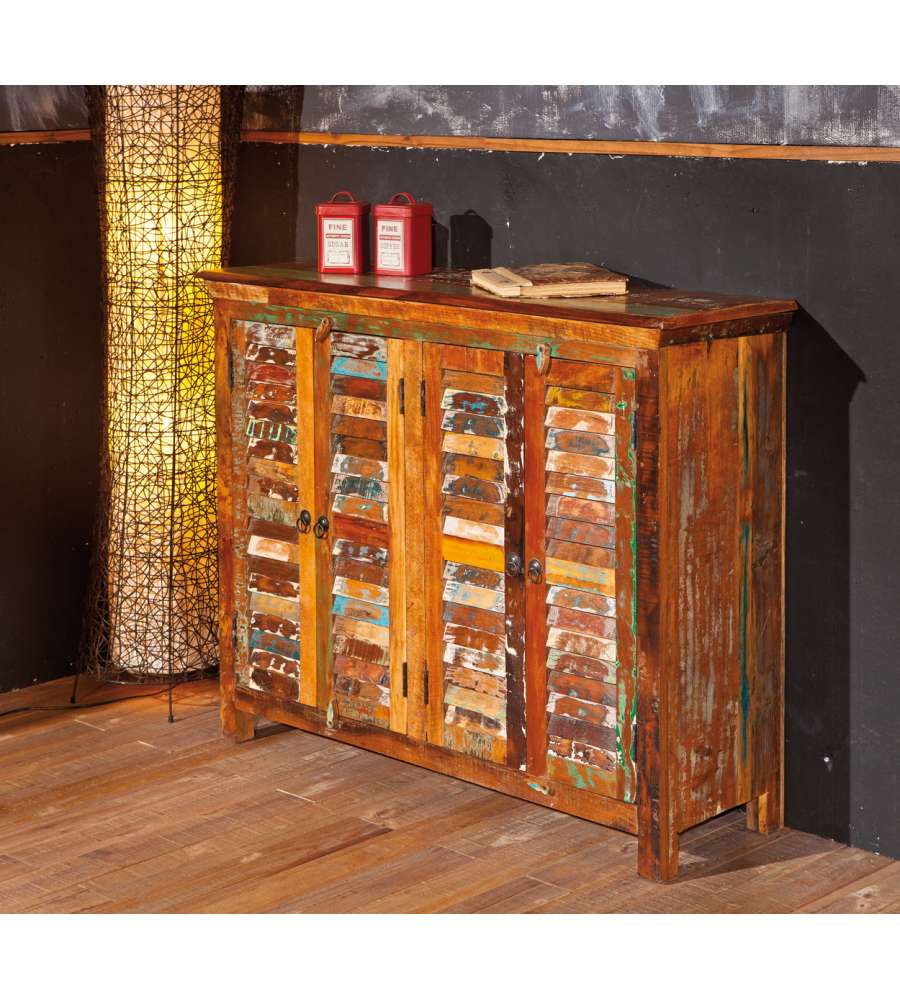 Credenza Multicolor 130 x 45 x 105 h cm