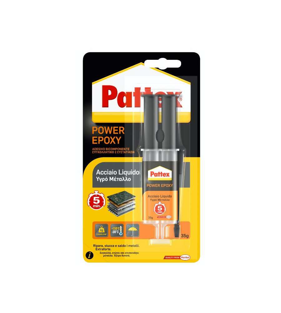 Pattex Acciaio Liquido Siringa