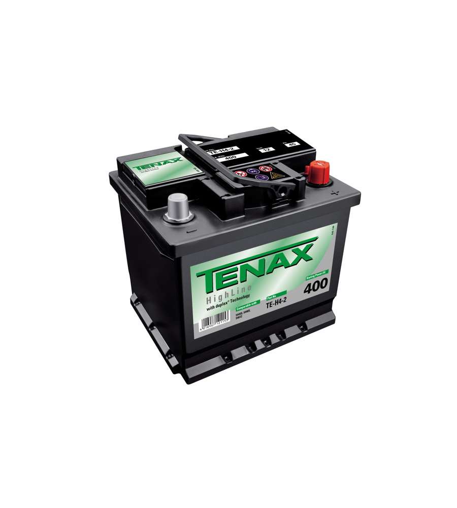 Batteria Auto Ah  52 207X175 H 190   Te-H4-1 Tenax