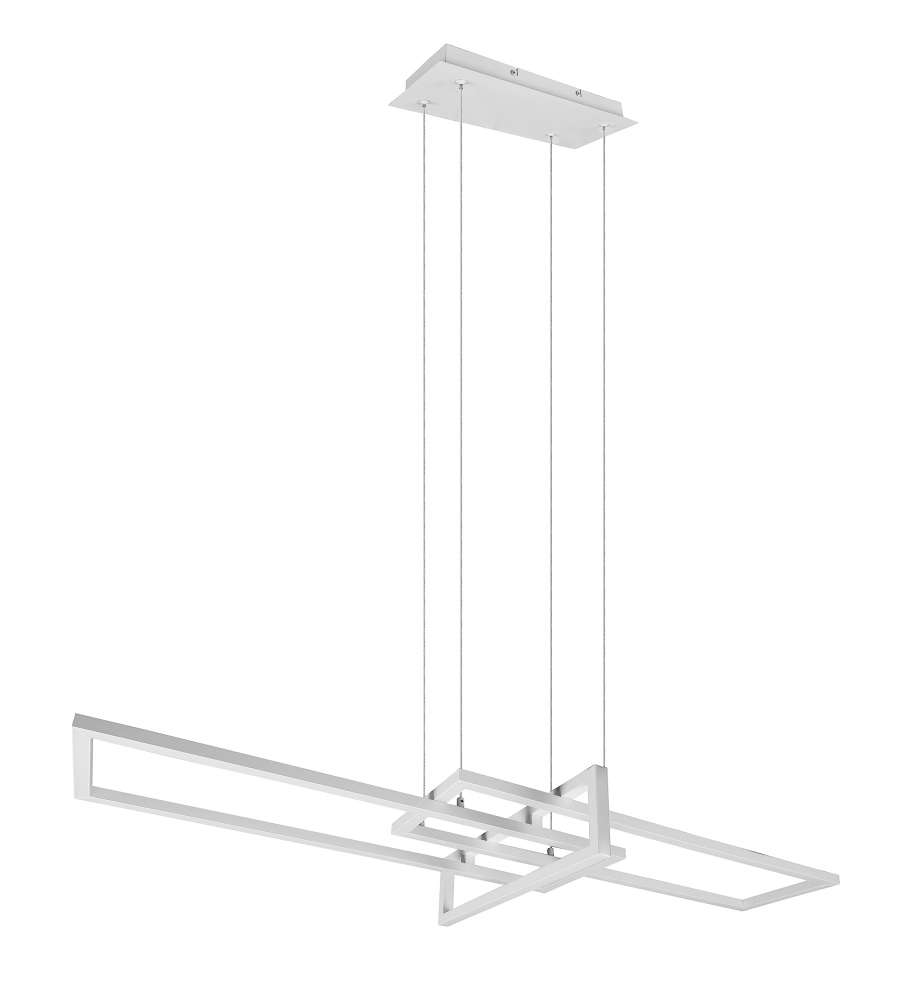 Trio Italia Lampada a Sospensione LED Bianca Salinas 34W 4400lm 4000K