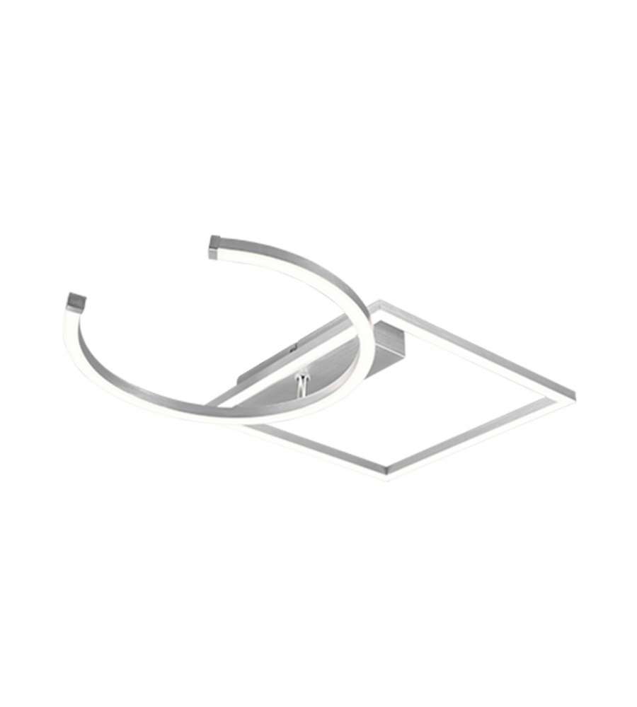 TRIO Plafoniera LED Pivot 23,5W 4000K 54cm Alluminio Regolabile