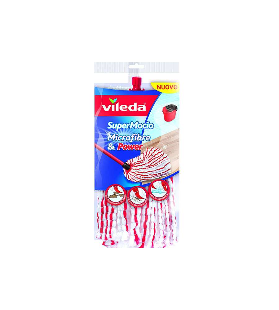 Mocio Microfibre & Power Ricambio           Vileda
