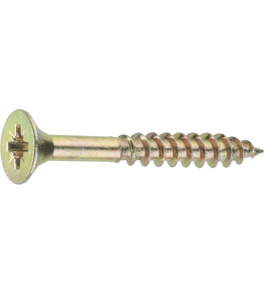 Connex Viti zincate 4,5 x 35 mm per legno - Confezione da 1 kg