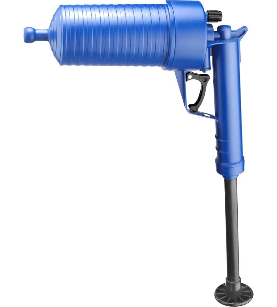 Cornat Sturatubi ad Aria Compressa Blu con 4 Adattatori 28,5x9cm