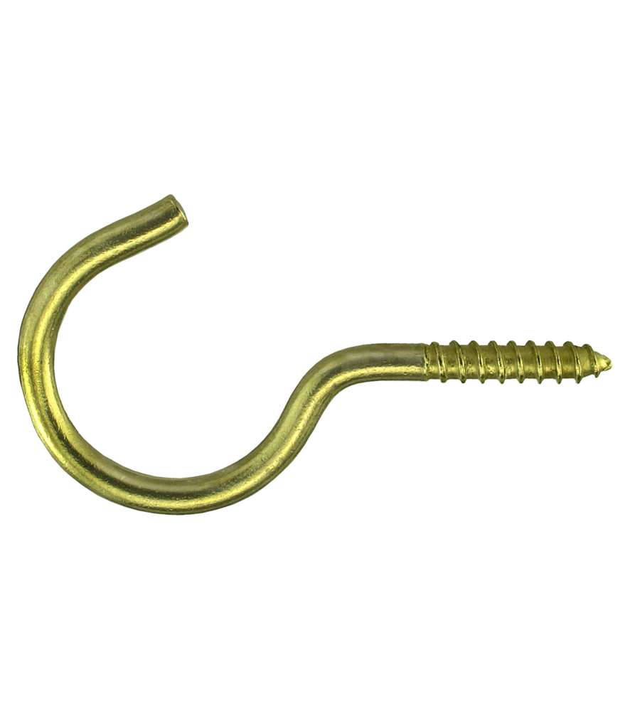 Occhioli aperti per legno ottone 2,6x30 mm. - 15 pz.
