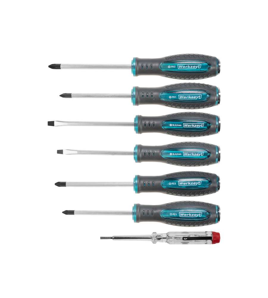 Set Giraviti Ad Uso Scalpello Con Manico Battente