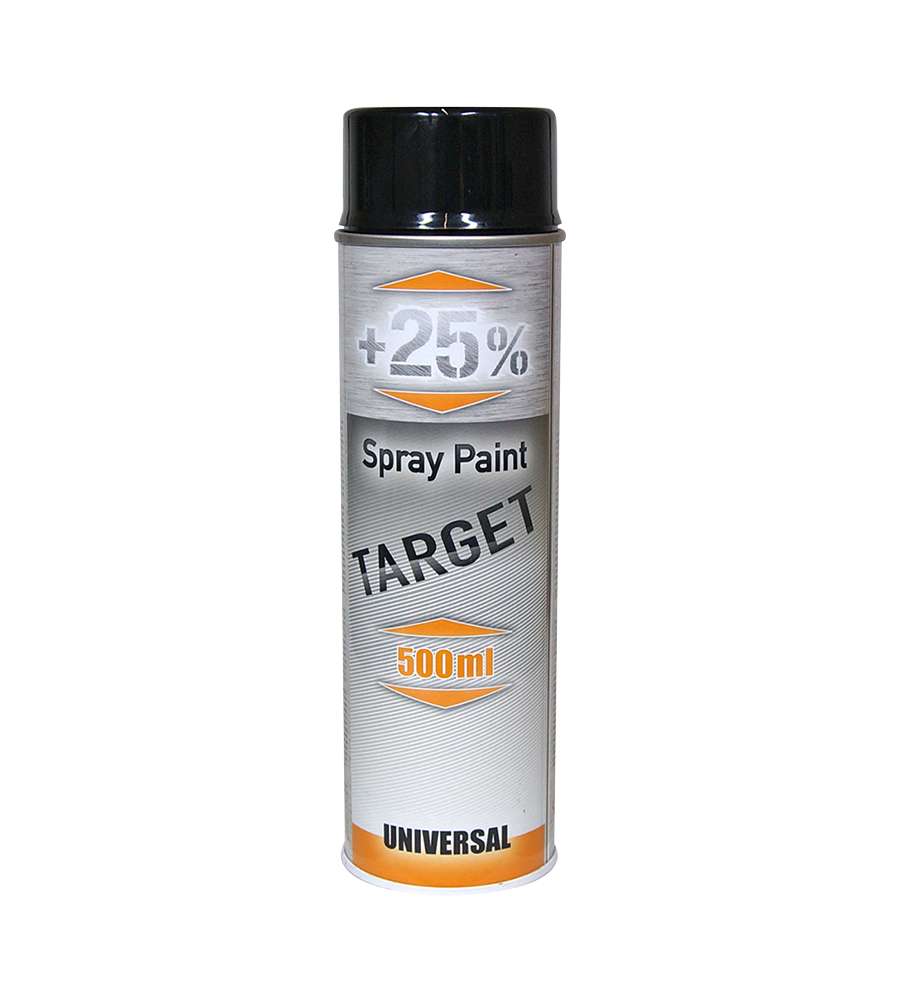 Vernice Spray Target  -  Nero Profondo Opaco