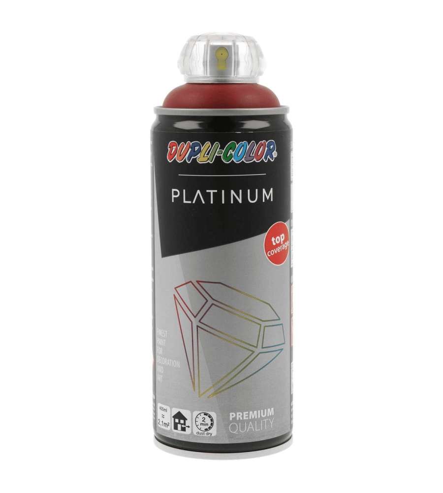 DUPLI-COLOR Vernice Spray 400 ml Rosso Porpora Satinato per Bricolage