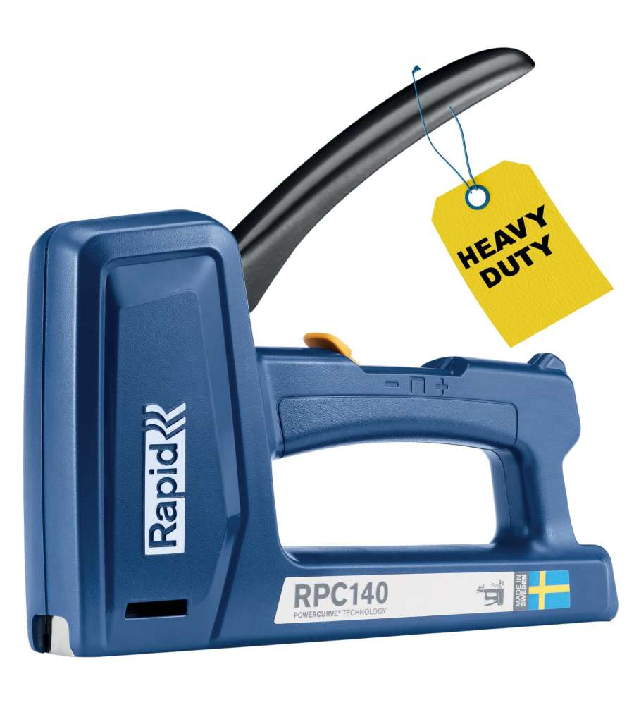 Rapid Graffatrice Manuale RPC140 Blu per Fissaggio Materiali 161x37 mm