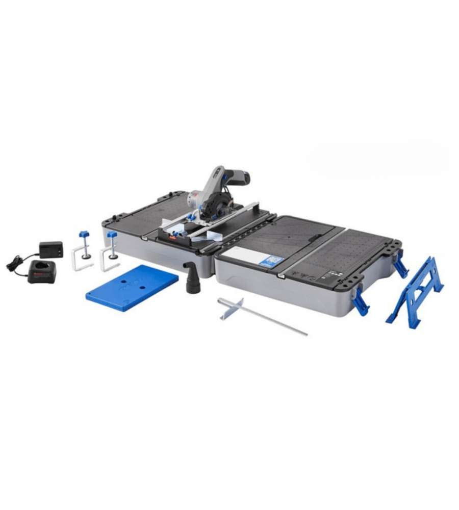Dremel Sega Compatta Brushless 12V - Valigetta Saw Station - Tagli Perfetti