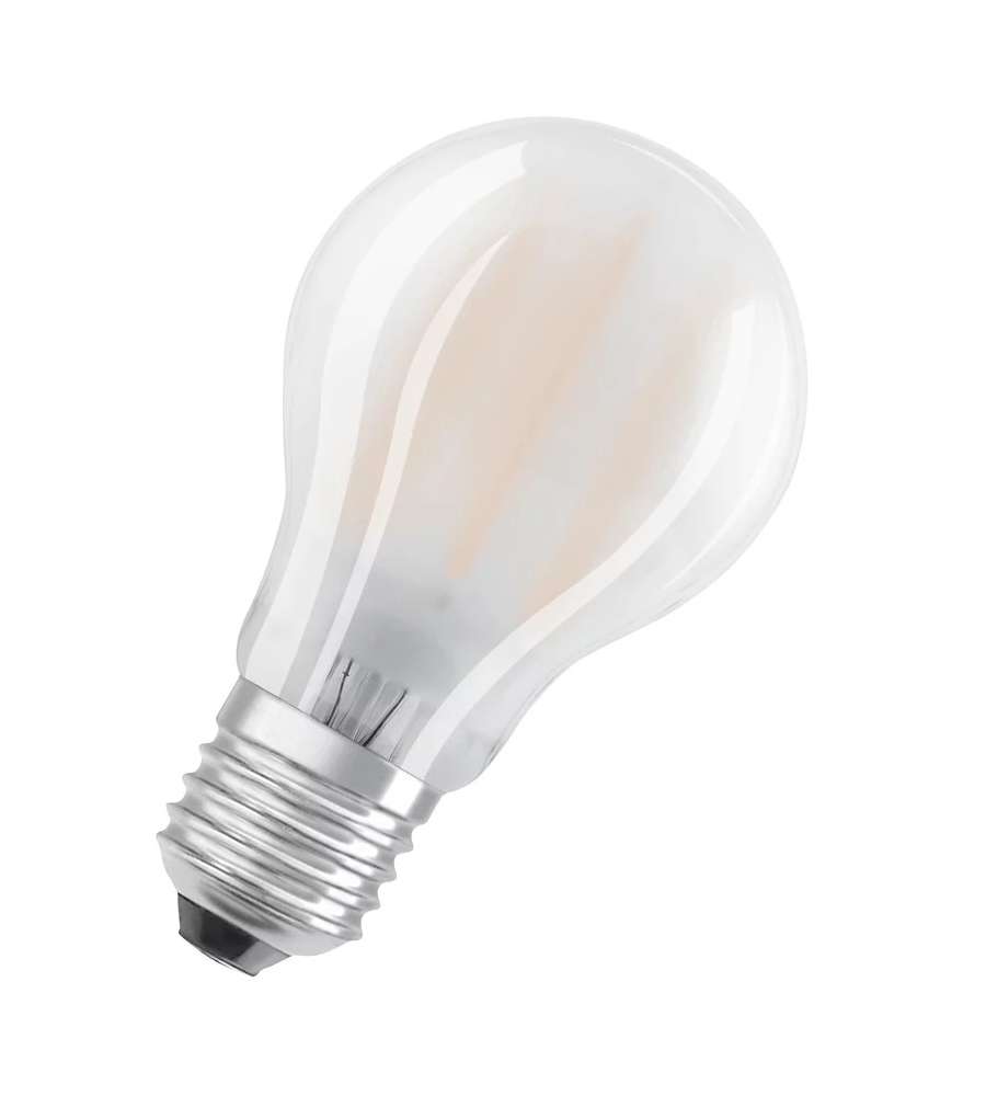 Lampadina LED Osram E27 Pera Filamento Ghiaccio 7.5W 1055lm - 840 Bianco Freddo