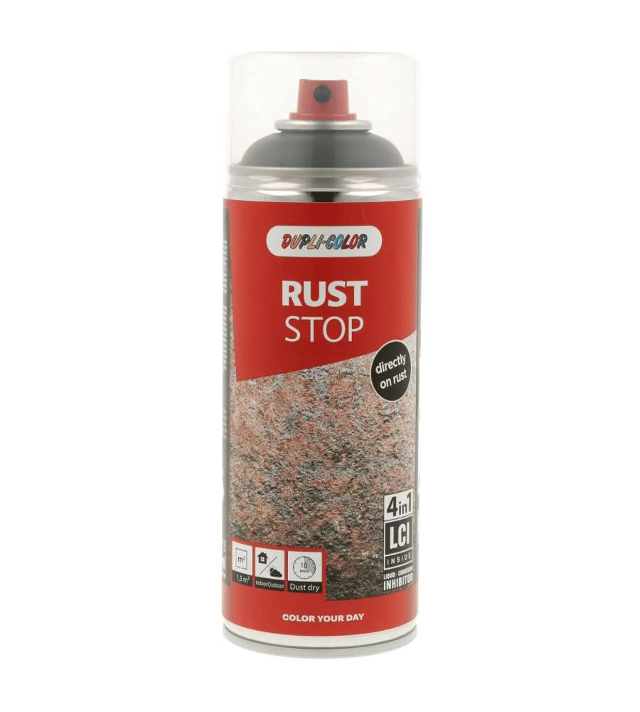 Dupli-Color Vernice Spray Antiruggine 7016 Grigio Antracite 400ml 4 in 1