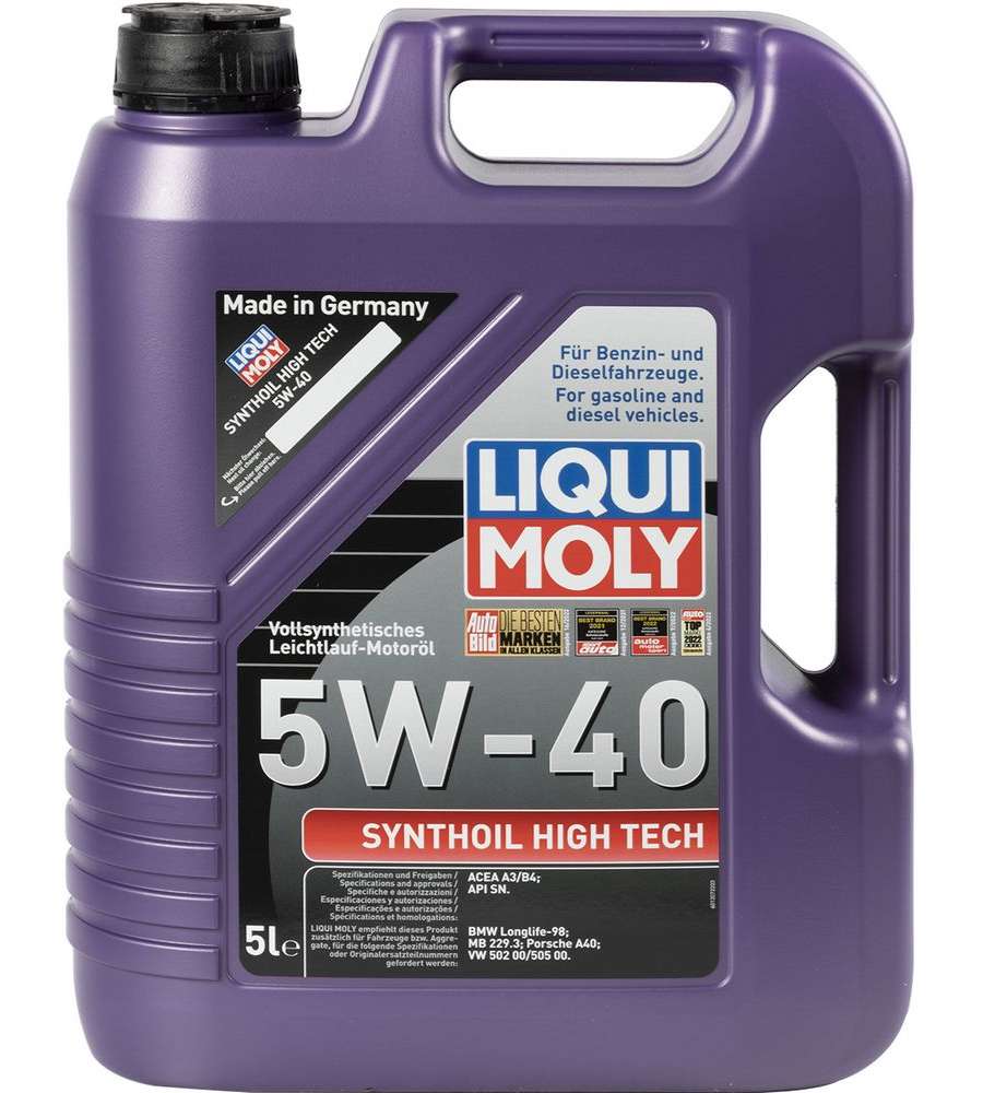 Olio motore Synthoil High Tech 5W-40 5L