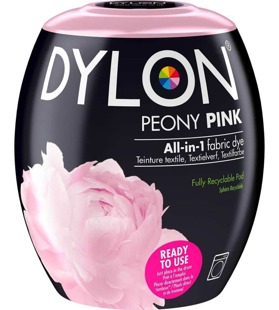 Dylon Colorante Lavatrice - Peony Pink - 600g/1800g