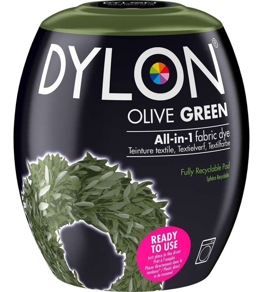 Dylon Colorante Lavatrice - Olive Green - 600g