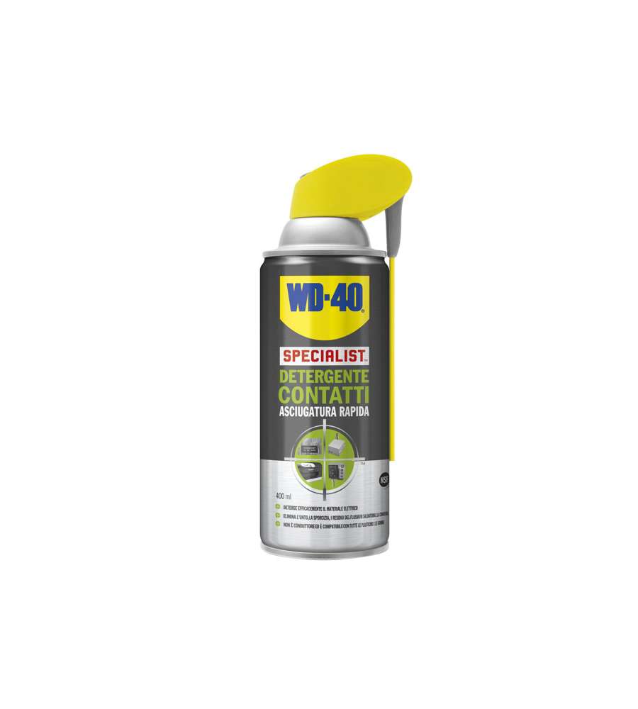 Detergente Contatti Spray Ml 400   Specialist Wd40