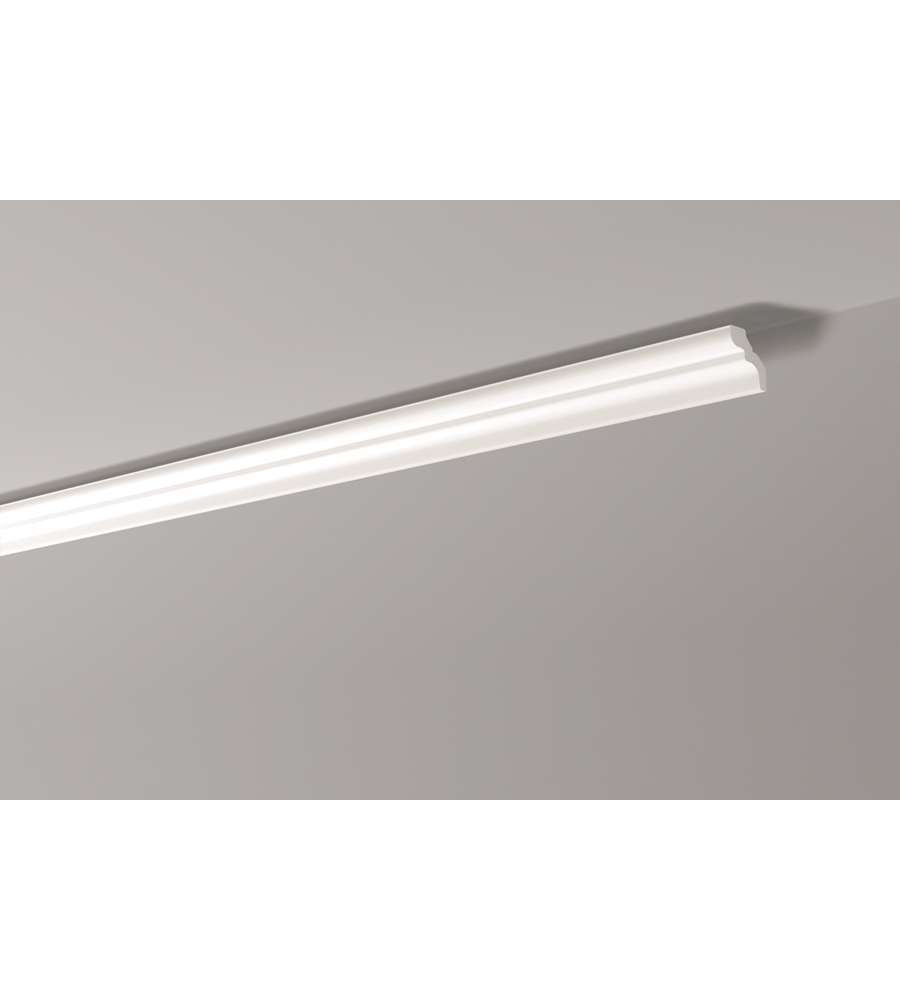 NMC Italia Cornice per soffitto in polistirene 50x45mm - 2 pezzi