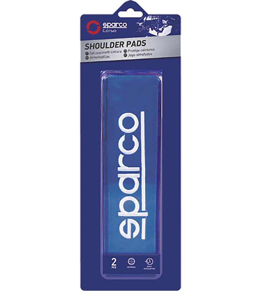 Set 2 pezzi di cuscinetti passacintura SPC1204 universali per auto blu
