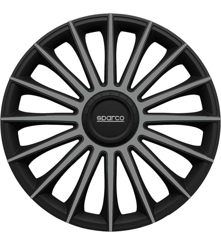 AutoStyle Kit Copricerchi LeMans 16 Pollici – Set Da 4, Colore Nero/Verde, In Plastica ABS. Design Universale Con Anello Metallico Regolabile, Facili Da Montare.