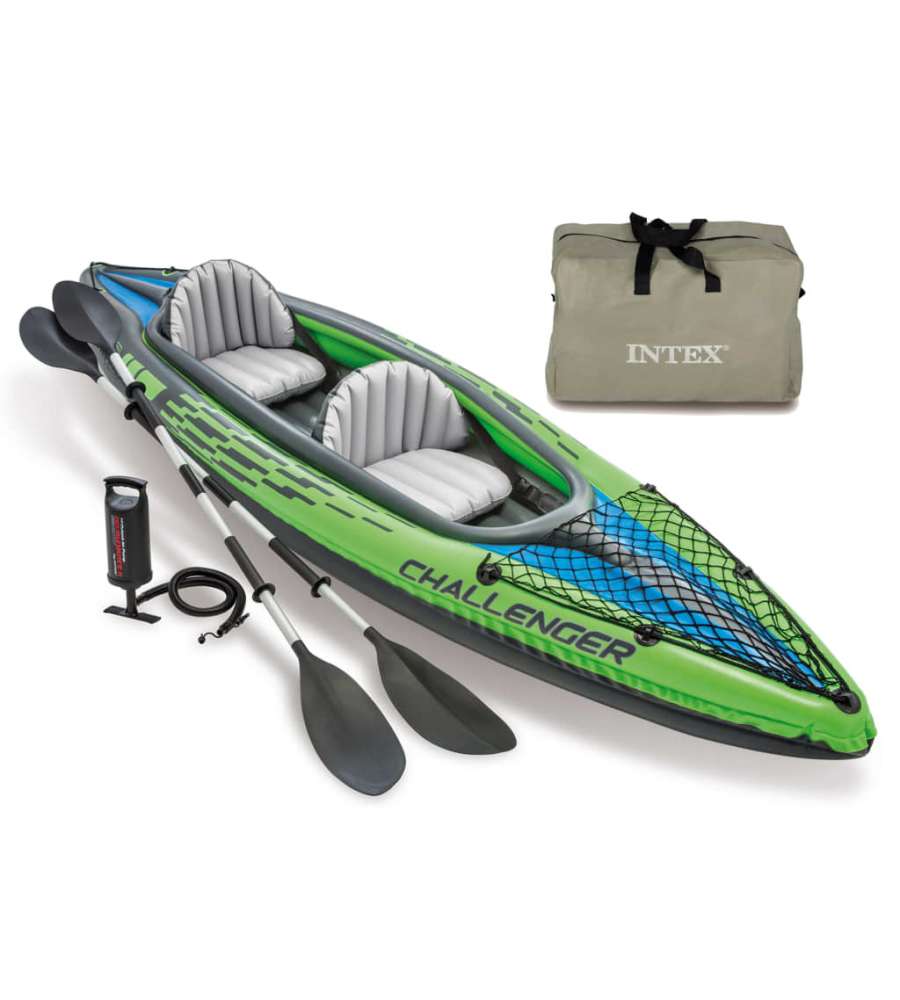 Intex Kayak Gonfiabile Challenger K2 351x76x38 cm 68306NP