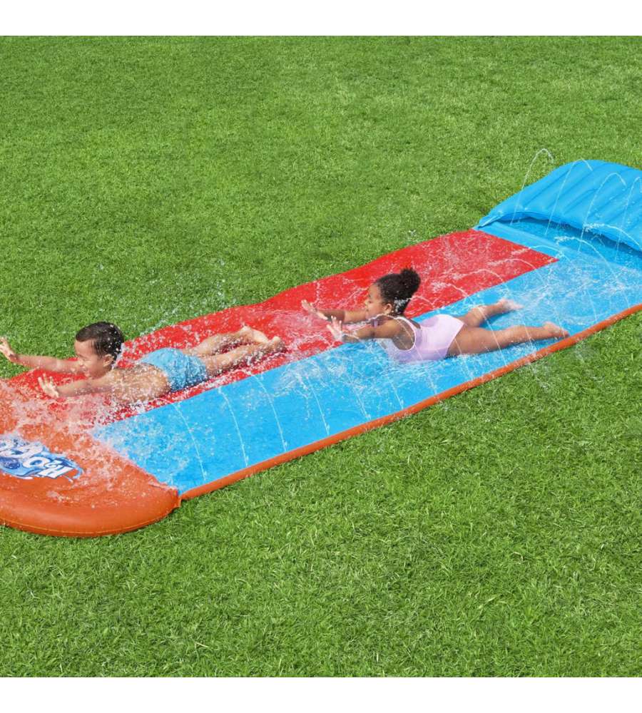 Bestway H2OGO Doppio Scivolo d'Acqua Tsunami Splash Ramp