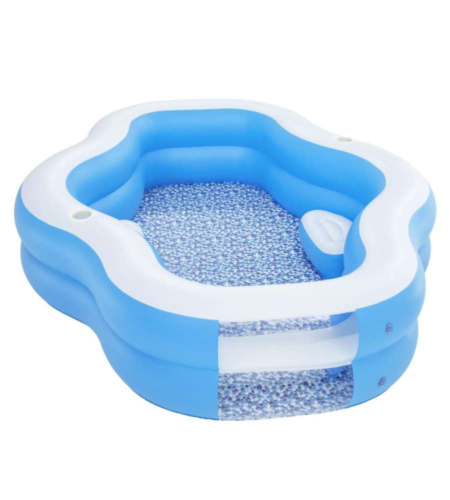 Bestway Piscina Splashview 270x198x51 cm Blu e Bianco
