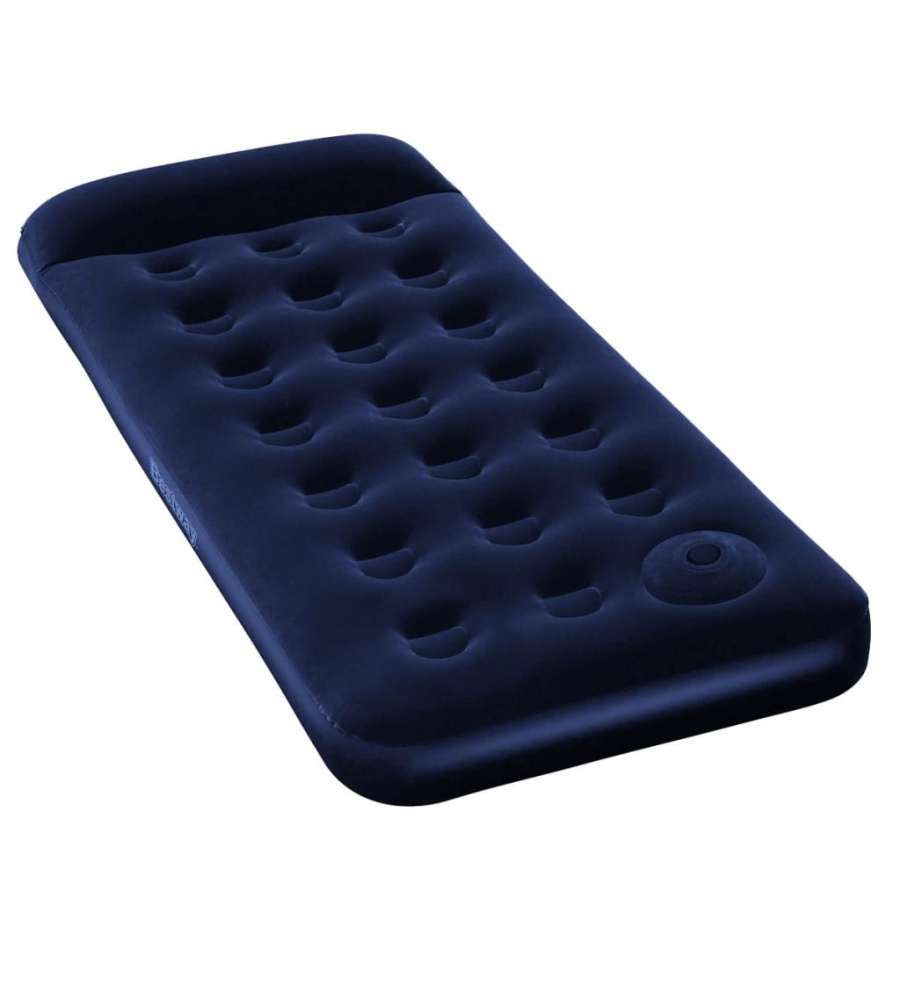 Bestway Materasso Gonfiabile Floccato con Pompa 185x76x28cm