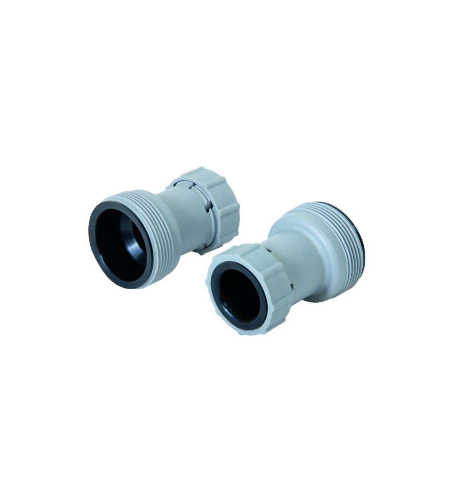 Adattatore tubi piscine 2 pezzi Bestway
