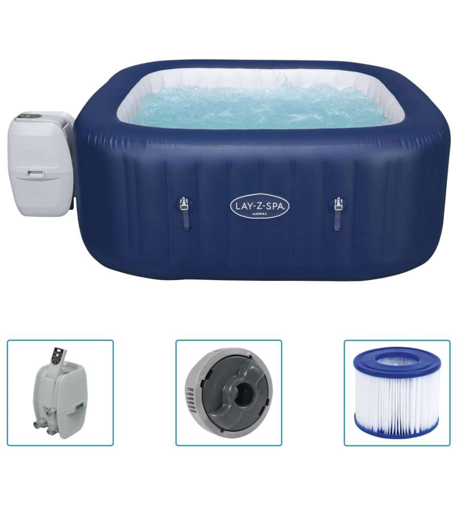 Bes tway Lay-Z-Spa Vasca Idromassaggio Gonfiabile Hawaii AirJet