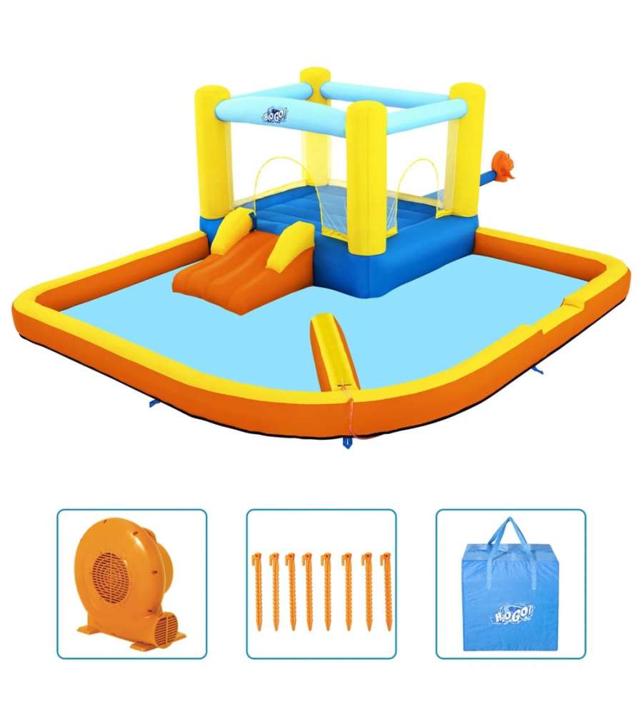 Bestway Parco Acquatico Gonfiabile Per Bambini H2ogo Beach Bounce