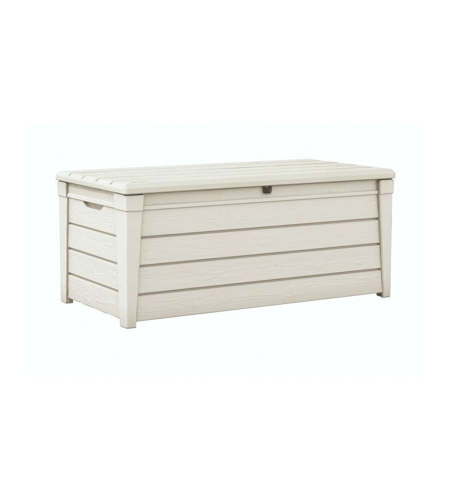 Baule Brightwood Pool Box Bianco 454Lt Keter