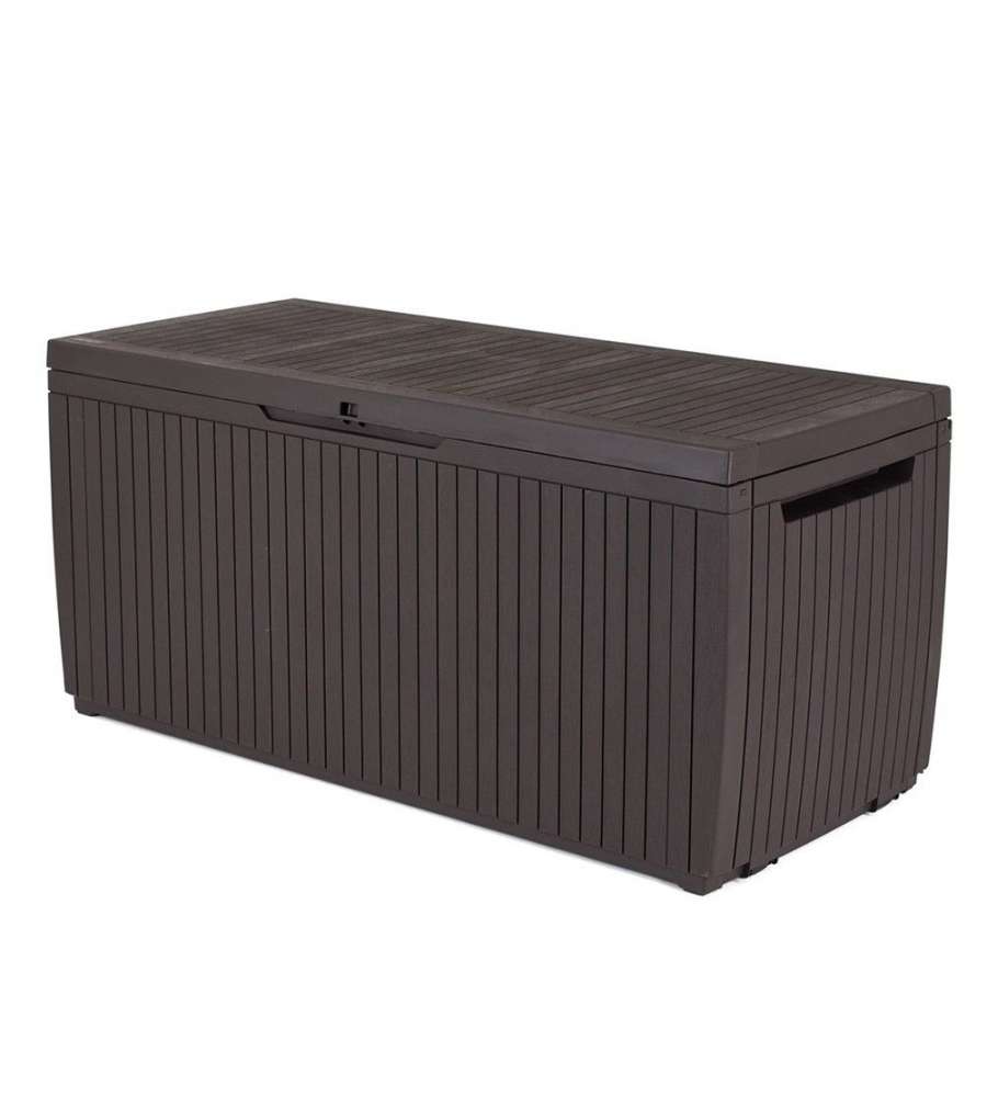 Baule Springwood marrone 123x53,5x57H cm Keter