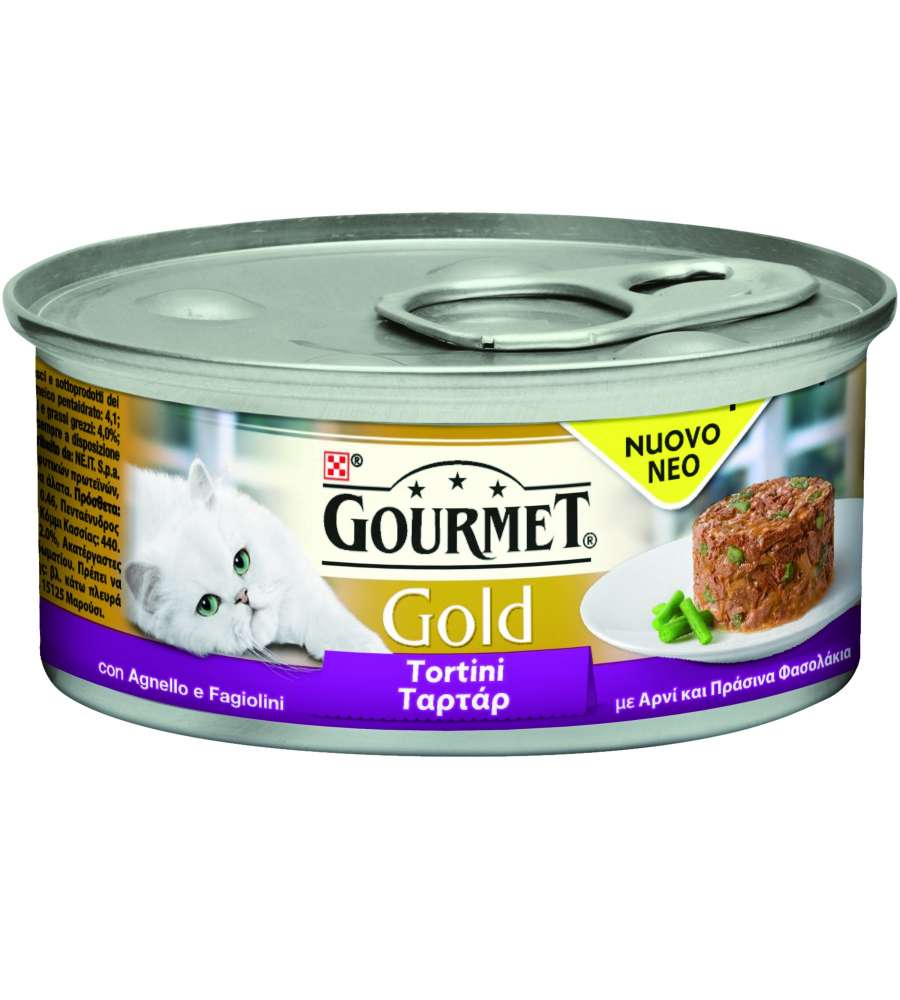 Gourmet Gold Tortini agnello fagiolini 85 g