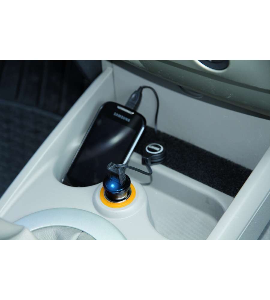 12//24V 1000 mA Lampa 39019 Plug-In Presa USB