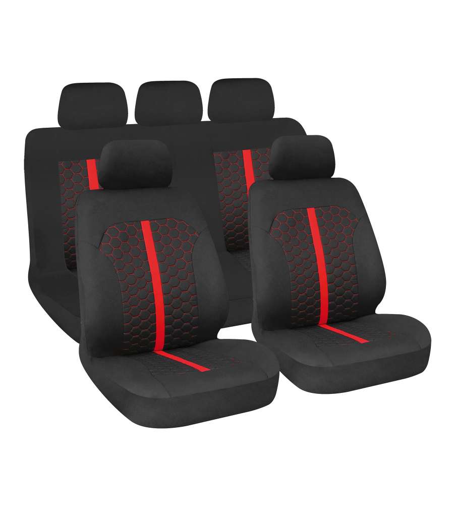 Stinger, Set Fodere Coordinate - Nero/Rosso