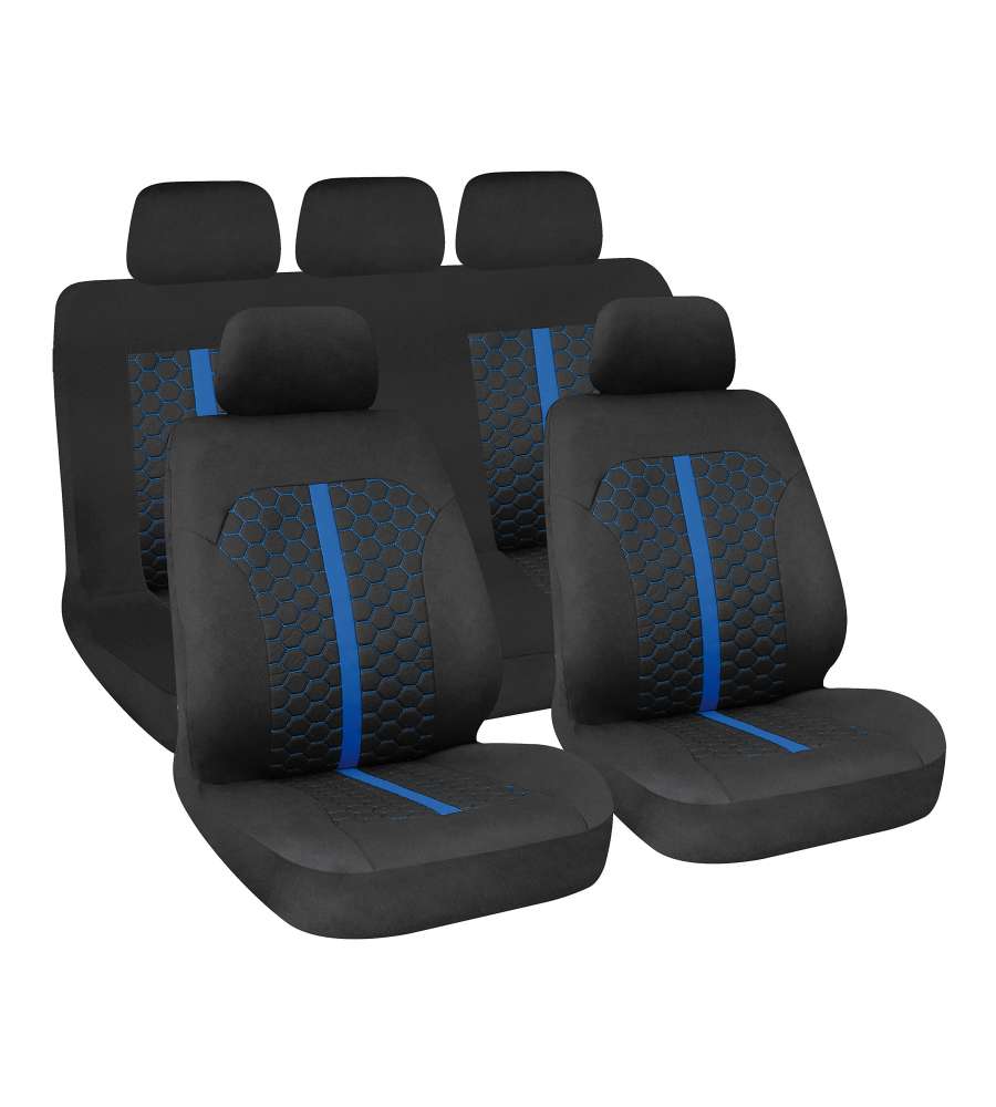 Stinger, Set Fodere Coordinate - Nero/Blu