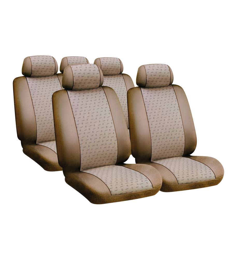Glamur, Set Fodere Coordinate In Jacquard - Beige