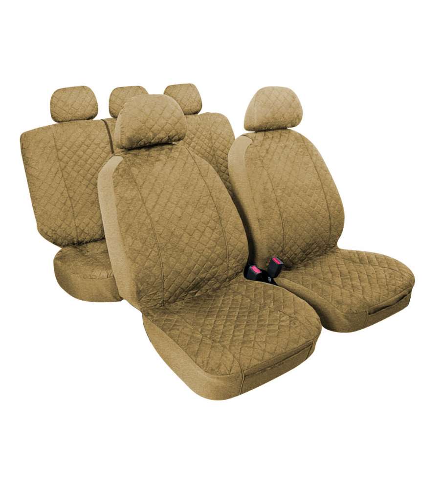 Miky, Set Fodere Coordinate In Microfibra - Beige
