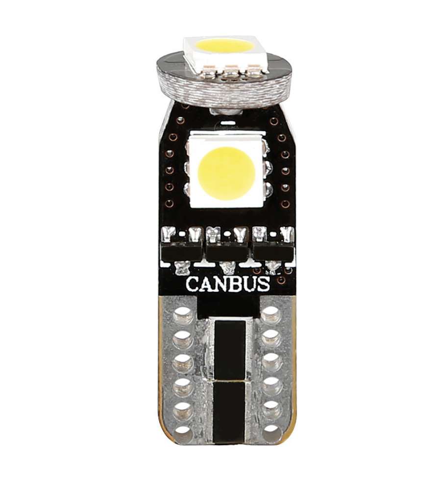 Lampada Hyper led 9 W2,1x9,5D T10 trifocus 2 pezzi
