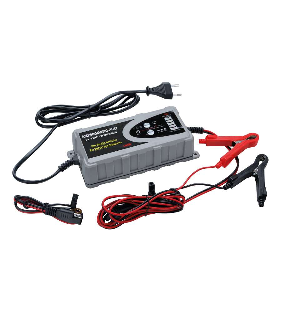 Amperomatic Pro, Caricabatteria Intelligente, 12V - 5A