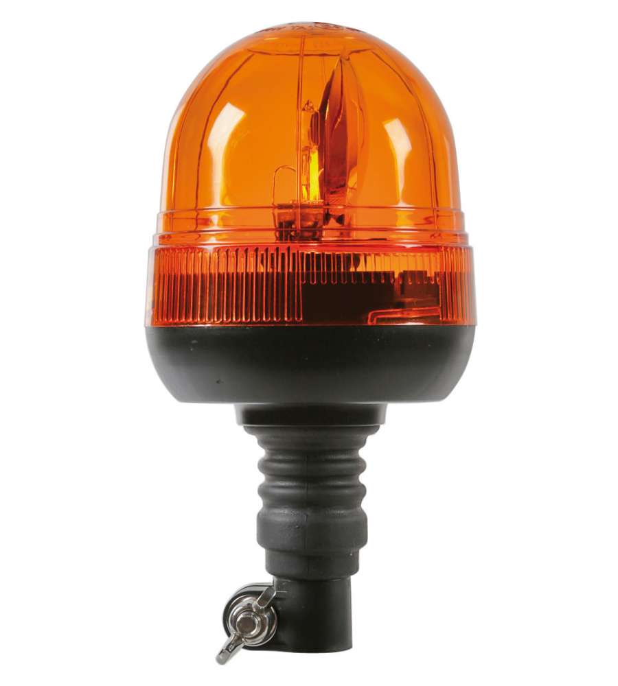 Rh-3, Luce Di Segnalazione Alogena Con Base Flessibile E Attacco Din, 12/24V