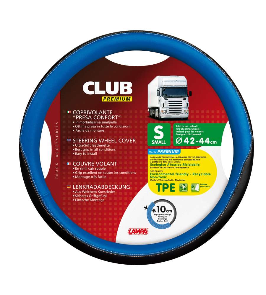 Club, Coprivolante In Skeentex - S - D.42/44 Cm - Blu