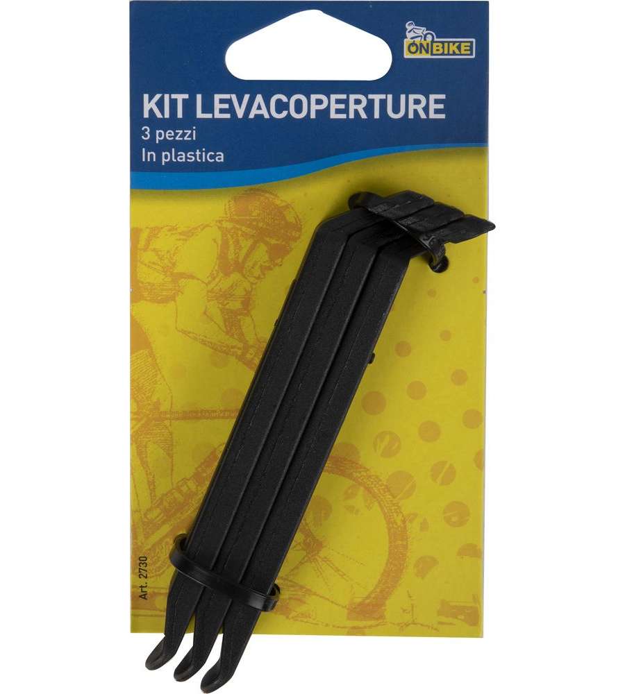 3 Leve Per Copertoni Bicicletta In Plastica Resistente - Attrezzo Riparazione Forature Per MTB, Bici Da Corsa, City Bike