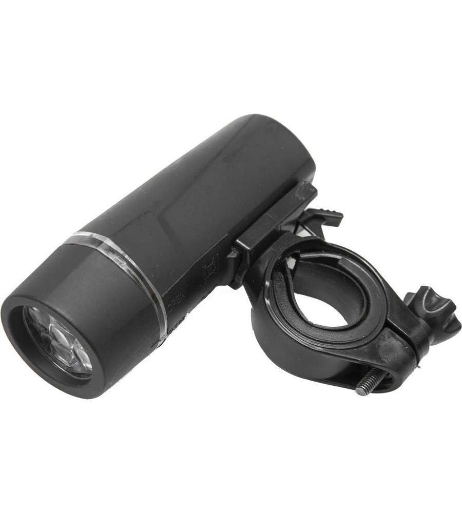 Fanale mini torcia universale bici cinque LED bianchi