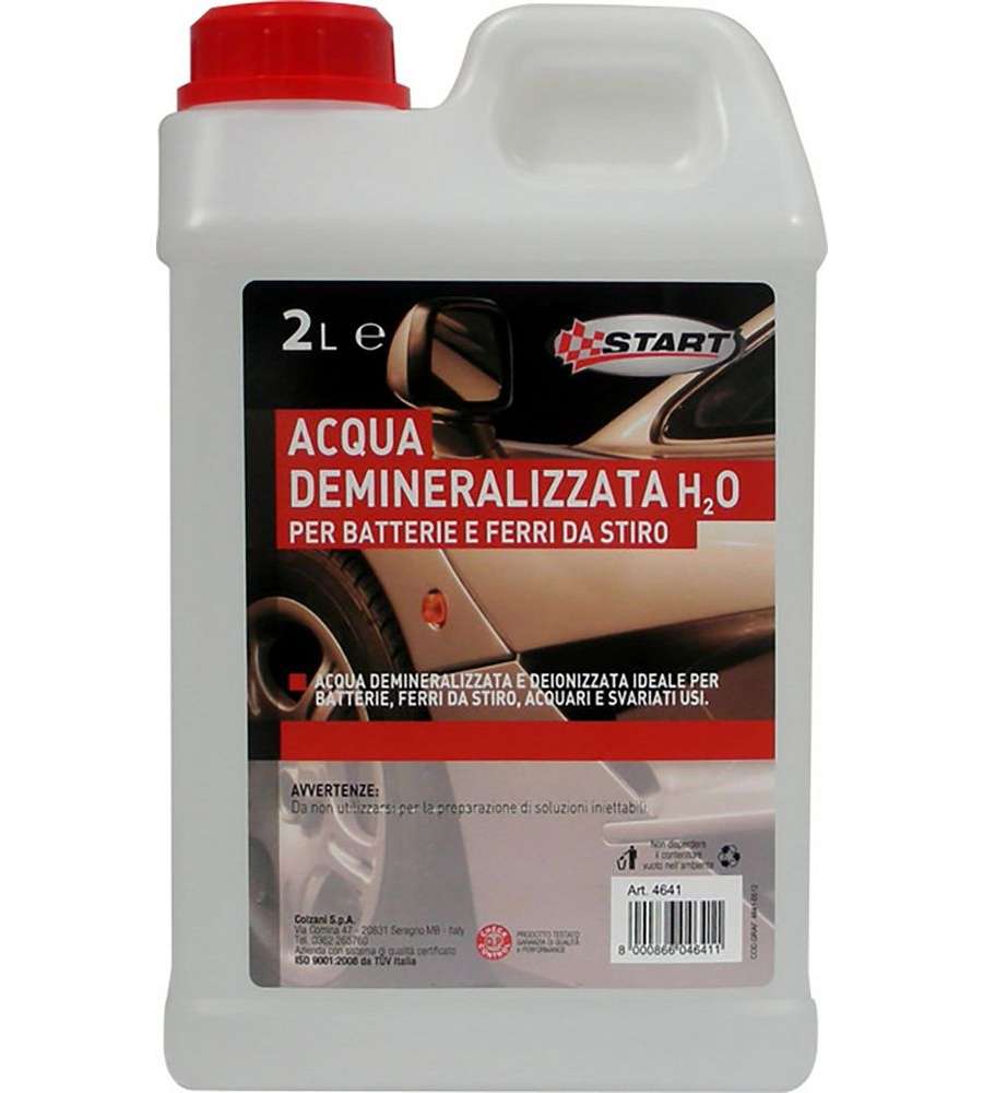 Acqua Demineralizzata Per Batterie Auto 2l Multiuso