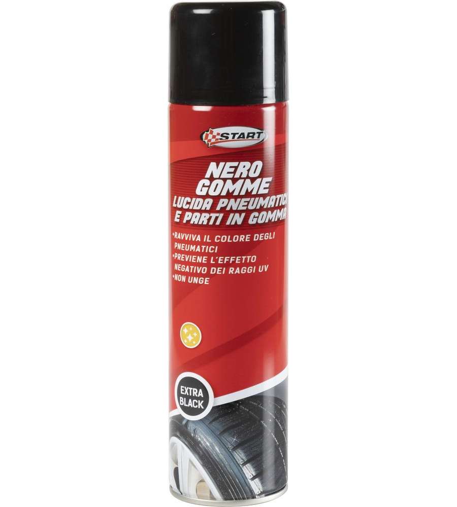 START Spray Nero Gomme 400 ml - Lucido per Pneumatici Auto