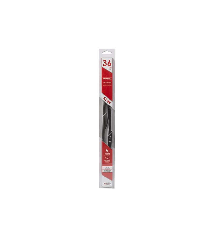 Spazzola Singola Tergicristallo Mis. 36 cm-14