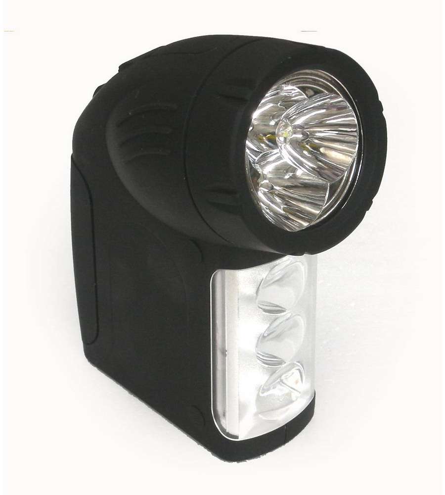 Torcia a 6 Led con impugnatura sagomata certificazione: CE, RoHs