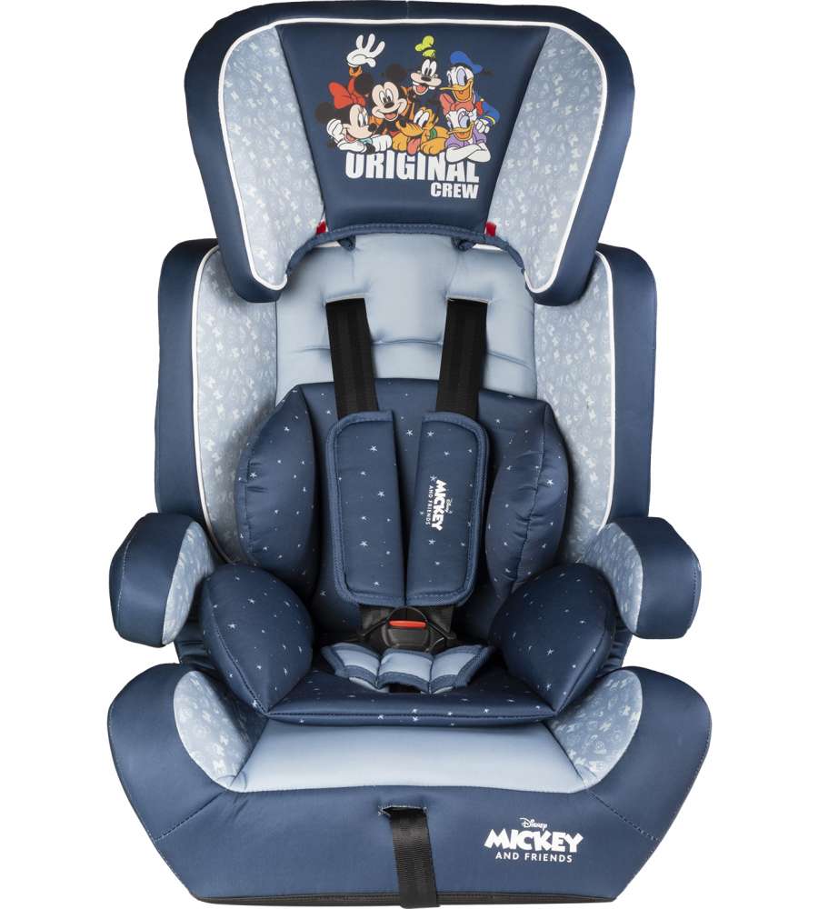 Seggiolino Isofix Mickey Mouse Gruppo 1-2-3 (da 9 A 36 Kg) Topolino