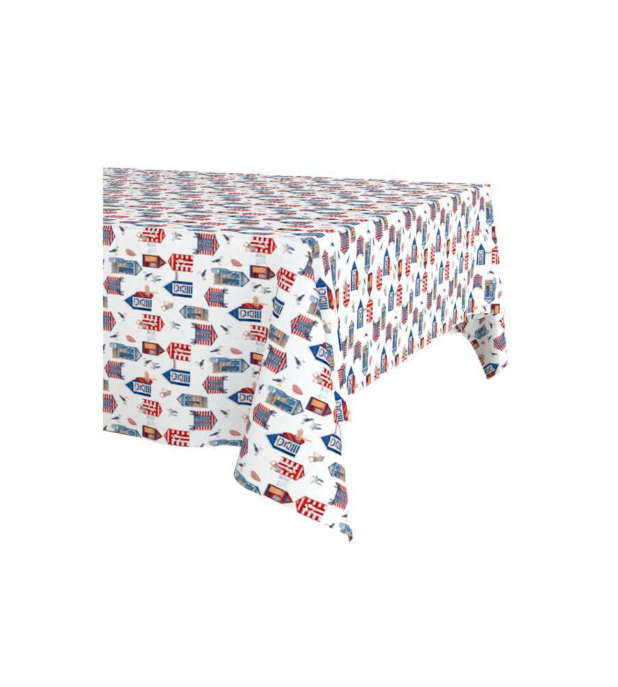 Tovaglia Antimacchia Mare Cm 140X180 O&N